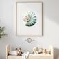 Preview: Buegelbild Muschel I Preview: Buegelbild Muschel I